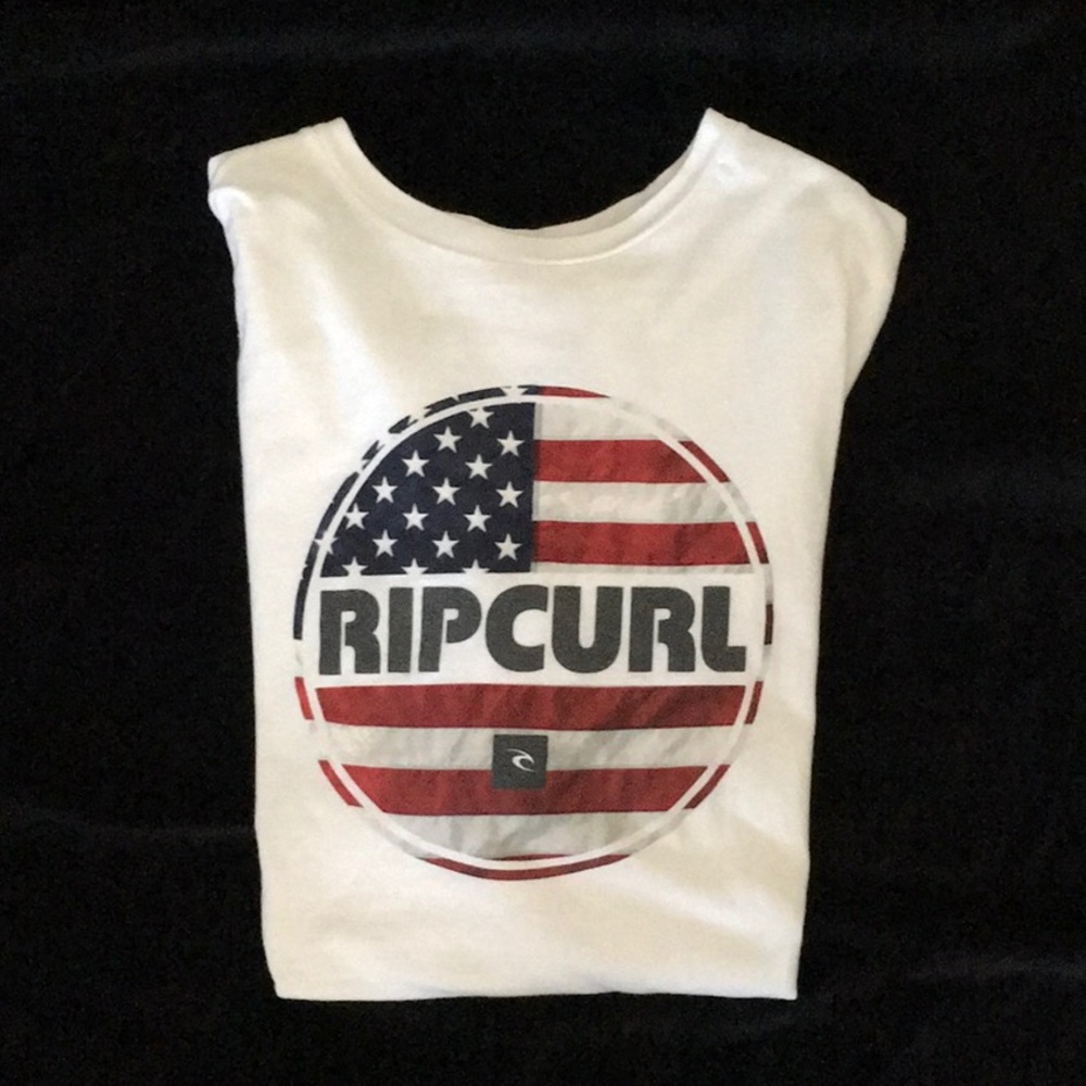 RipCurl T shirt Size Large Ex. Cond